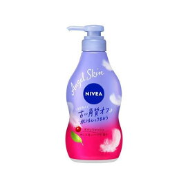ニベア エンジェルスキン ボディウォッシュ カシス＆ハーブの香り ポンプ 480ml 【ニベア】 ボディソープ(ボディシャンプー)