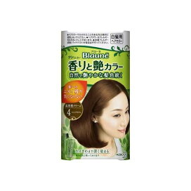 ブローネ 香りと艶カラー クリーム 4 ライトブラウン 1セット 【ブローネ】 白髪染め 女性用