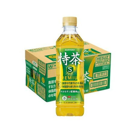 サントリー 伊右衛門 特茶 特定保健用食品 500ml×24本入 【特茶】 特定保健用食品(トクホ) 目的別
