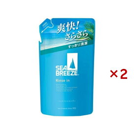 シーブリーズ リンスインシャンプー f つめかえ 330mL×2セット 【シーブリーズ】 リンスインシャンプー