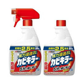 カビキラー カビ取り剤 特大サイズ 本体+付け替え用 1セット 【カビキラー】 防カビ・カビとり