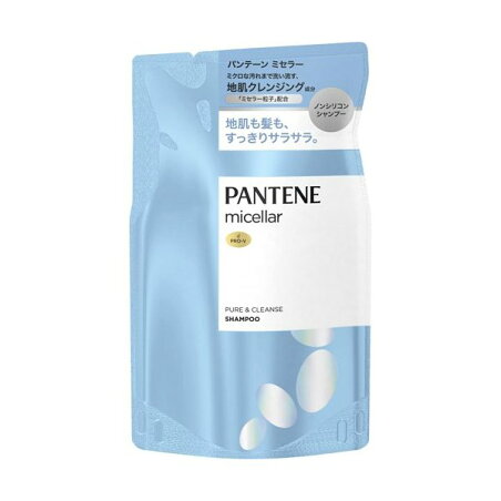 パンテーン ミセラー シャンプー 【PANTENE(パンテーン)】 ローズウォーター 本体 500ml / クレンズ 本体 500ml / クレンズ 詰替 350ml / ローズウォーター 詰替 350ml