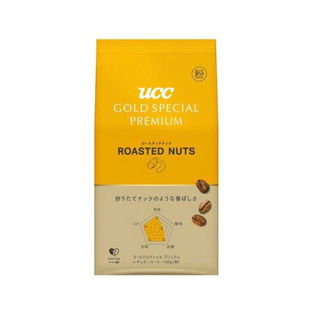 UCC GOLD SPECIAL PREMIUMローステッドナッツ 140g 【ゴールドスペシャルプレミアム】 レギュラーコーヒー