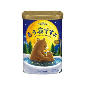 バスクリン もう夜ですよ おだやかなオレンジミルクの香り 600g 【バスクリン】 入浴剤