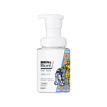 メンズビオレ　ザフェイス　うるおいケア　スターウォーズデザイン　本体 200ml 【メンズビオレ】