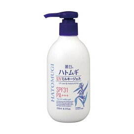 麗白 ハトムギUVミルキージェル 250ml 【麗白】 日焼け止め