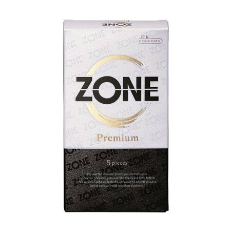 ZONE Premium 5個入 【ジェクス】 コンドーム メーカー別