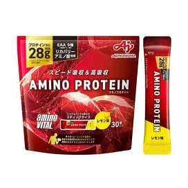 アミノバイタル アミノプロテイン レモン味 4.5g*30本入 【アミノバイタル(AMINO VITAL)】 プロテイン原材料別