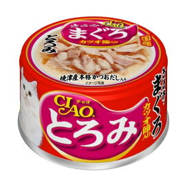 いなば チャオ とろみ ささみ・まぐろ カツオ節入り 80g 【チャオシリーズ(CIAO)】 キャットフード(猫缶・パウチ・一般食)