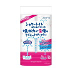 エリエールシャワートイレのためにつくった吸水力2倍のトイレットペーパー花柄12ロール【エリエール】