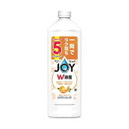 ジョイW除菌食器用洗剤贅沢グレープフルーツ詰め替え特大670ml