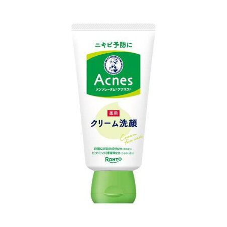 メンソレータム アクネス 薬用クリーム洗顔 130g 【アクネス】 アクネ・ニキビ(にきび)