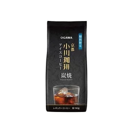 京都 小川珈琲 炭焼 アイスコーヒー 粉 140g 【小川珈琲 レギュラー】 レギュラーコーヒー