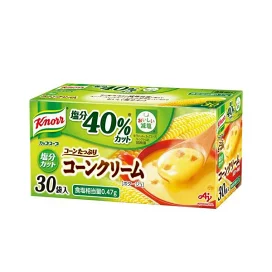 クノール 減塩 カップスープ コーンクリーム 塩分カット 30袋入 スープ・シチュー