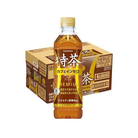 特定保健用食品 特茶 カフェインZERO 500ml*24本入 【特茶】 特定保健用食品(トクホ) タイプ別