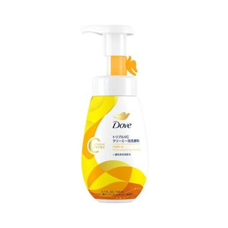 Dove(ダヴ) クリーミー泡洗顔料 トリプルVC 本体 150ml 【ダヴ(Dove) 泡洗顔】 洗顔