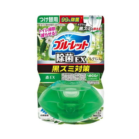 液体ブルーレット おくだけ除菌EX フレグランス つけ替用 森EX 67ml 【ブルーレット】 トイレ用 掃除用品