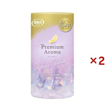 トイレの消臭力 プレミアムアロマ 消臭芳香剤 グレイスボーテ 400ml×2セット 【消臭力】 消臭・芳香剤