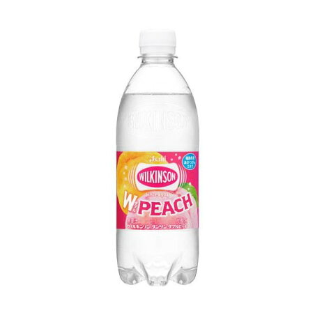 ウィルキンソン タンサン ダブルピーチ 500ml×24本入 【ウィルキンソン】 炭酸飲料
