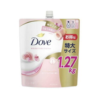Dove(ダヴ) ボディソープ ピーチ＆スイートピー ボディウォッシュ 詰替え大容量 1270g...