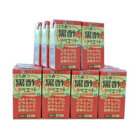 タマノイ はちみつ黒酢ダイエット LL 125ml*24本入 【はちみつ黒酢】 酢飲料