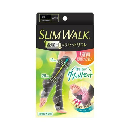 スリムウォーク 金曜日のリセットリフレ ML 1個 【スリムウォーク】 靴下(ソックス)