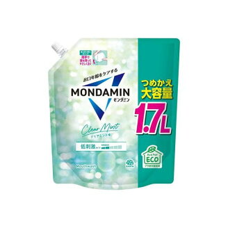 モンダミン マウスウォッシュ クリアミント 低刺激 詰め替え 大容量 1700mL 【モンダ...