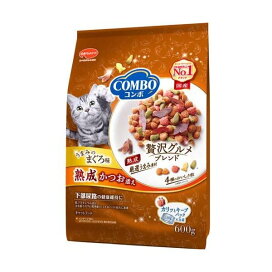 コンボ キャット まぐろ味・熟成かつお添え 600g 【コンボ(COMBO)】 キャットフード(ドライフード・総合栄養食)