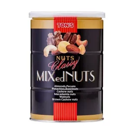東洋ナッツ食品 クラッシー ミックスナッツ 缶 360g 【TON'S】 ナッツ