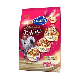 コンボ キャット 毛玉対応アソート 600g(120g*5袋) 【コンボ(COMBO)】 キャットフード(ドライフード・総合栄養食)