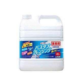 ルックプラス バスタブクレンジング 銀イオンプラス 詰替 業務用 4L 【ルック】 掃除...
