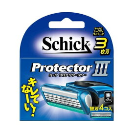 シック プロテクタースリー 替刃 4コ入 【シック】 シェーバー(カミソリ)替刃
