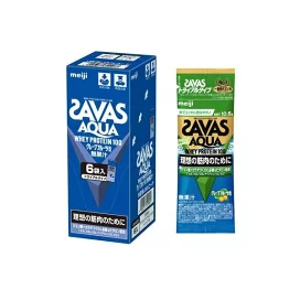 ザバス アクア ホエイプロテイン100 グレープフルーツ風味 トライアルタイプ 10.5g*6袋入 【ザバス(SAVAS)】