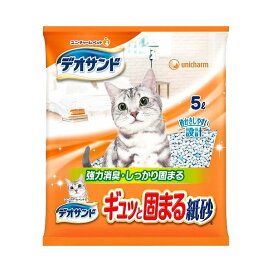 デオサンド 紙砂 5L 【デオサンド】 猫用トイレ用品(トイレタリー)