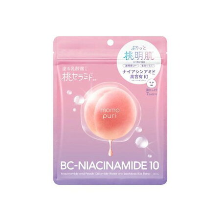 ももぷり 潤いバリアセラムマスク N 7枚 【ももぷり】 パック