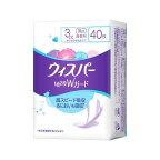 ウィスパー1枚2役Wガード3ccさわやかな香り40枚入