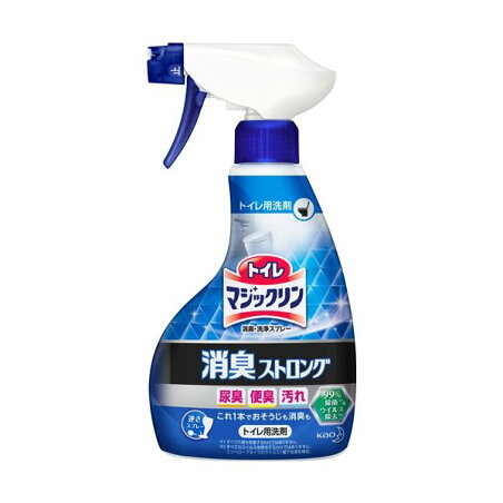 トイレマジックリン 消臭ストロング トイレ用洗剤 フレッシュハーブの香り 本体 400ml 【トイレマジックリン】 トイレ用 掃除用品