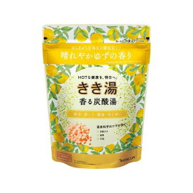 きき湯 香る炭酸湯 ゆずの香り 360g 【きき湯】 入浴剤