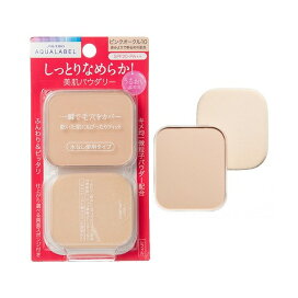 資生堂 アクアレーベル モイストパウダリー ピンクオークル10 レフィル 11.5g 【アクアレーベル】 ファンデーション