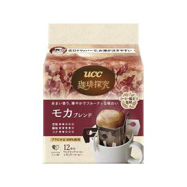 UCC 珈琲探究 ワンドリップコーヒー モカブレンド 10g×12袋 【UCC】 レギュラーコーヒー