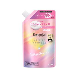 エッセンシャルプレミアム うるおいバリアシャンプー シルキー＆スムース 詰替 600ml 【エッセンシャルプレミアム】 シャンプー