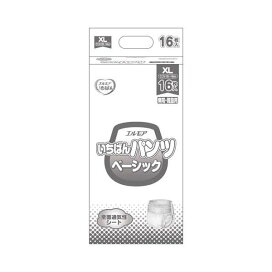 エルモアいちばん 病院・施設用 パンツ ベーシック XL 16枚入 【エルモア いちばん】 介護用おむつ