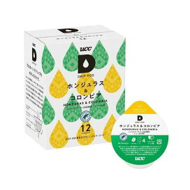 UCC ドリップポッド ホンジュラス&コロンビア 12個入 【ドリップポッド(DRIP POD)】 レギュラーコーヒー