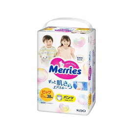 メリーズ エアスルー パンツ ビッグサイズ 38枚入 【メリーズ】 パンツ式 ビッグ