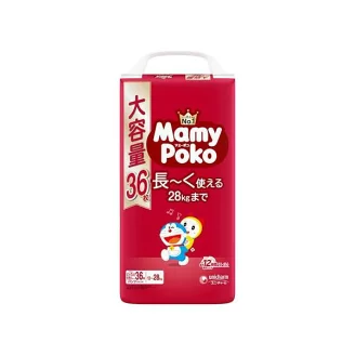 マミーポコパンツ ビッグ大 ドラえもん13kg〜28kg 紙おむつ パンツ 36枚入 【マミーポ...
