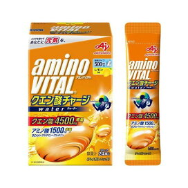 アミノバイタル クエン酸チャージウォーター 箱 11.8g×24本 アミノ酸 成分別