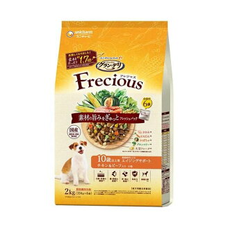 グラン・デリ フレシャス(Frecious) ドッグフード 10歳以上用 チキン＆ビーフ 2kg(334...