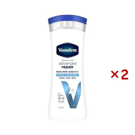 ヴァセリン インテンシブケア アドバンスドリペア ボディローション 無香料 200ml×2セット 【ヴァセリン(Vaseline)】 ボディローション・ジェル