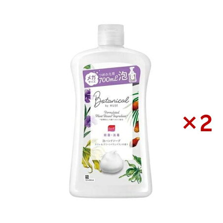 薬用せっけん ミューズ 泡ハンドソープ ボタニカル 詰替え ボトル メガサイズ 700ml×2セット 【ミューズ】 ハンドソープ