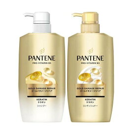 パンテーン ゴールドダメージリペア シャンプー＆コンディショナー ポンプセット 1セット 【PANTENE(パンテーン)】 シャンプー